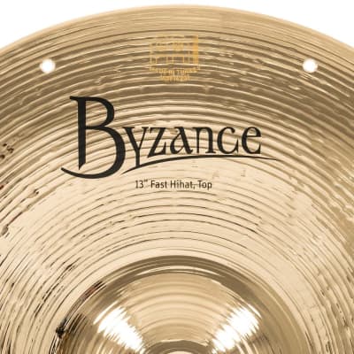 Meinl Byzance Fast Hi Hat Cymbals Brilliant 13 image 9
