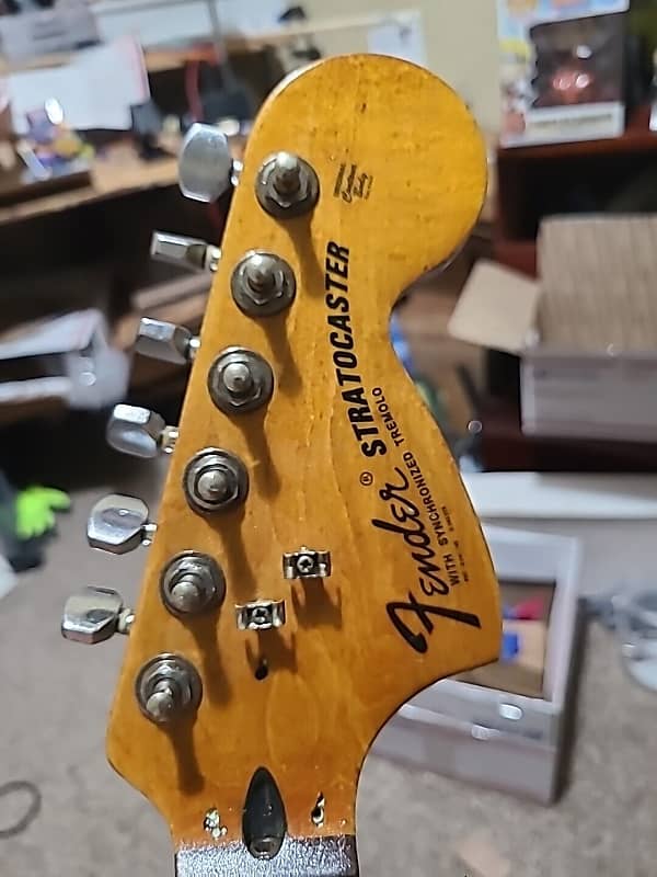 196869 Fender Stratocaster Style aftermarket Neck slab Reverb