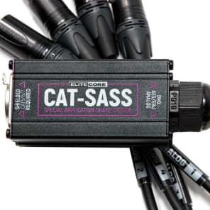 Elite Core Audio CAT-SASS-3PF Ethernet Breakout with 4 XLRF 3-Pin Special Application Snake System