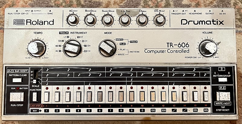 Roland TR-606 Drumatix Analog Drum Machine | Reverb Italia
