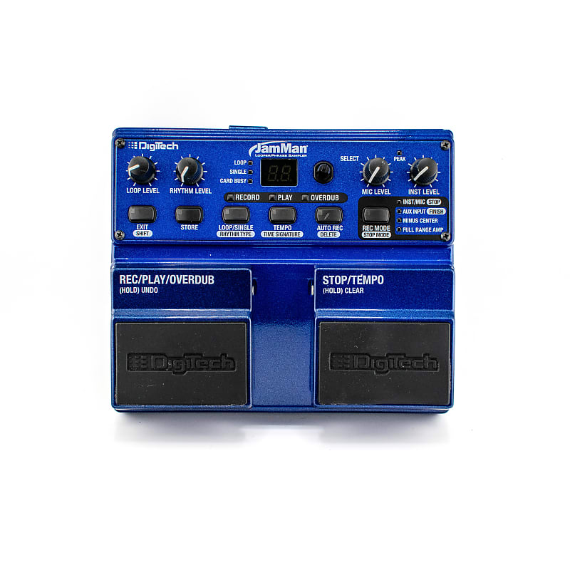 DigiTech JamMan Looper with Box and PS - 2000s - Blue | Reverb