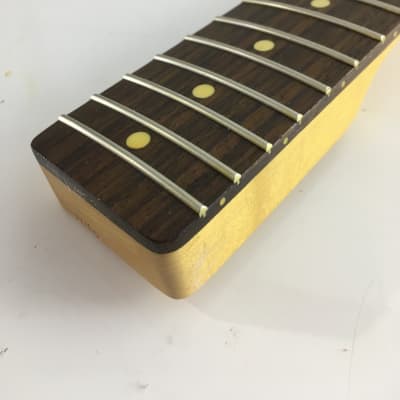 Lefty Custom MJT USA Aged Loaded Guitar Neck Heavy Relic Nitro Lacquer Rosewood Left USACG image 11