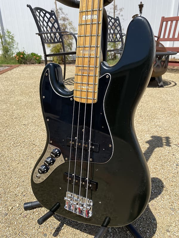 Fender Jazz Bass 1980-Left Handed- Blocked Bound Neck- Original image 1