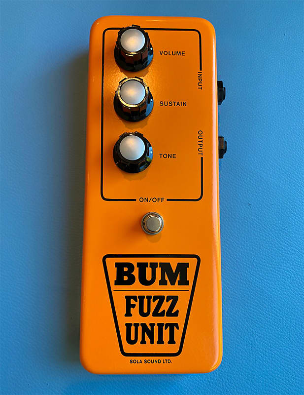 Sola Sound Jumbo Tone Bender Edwyn Collins B&M fuzz pedal | Reverb