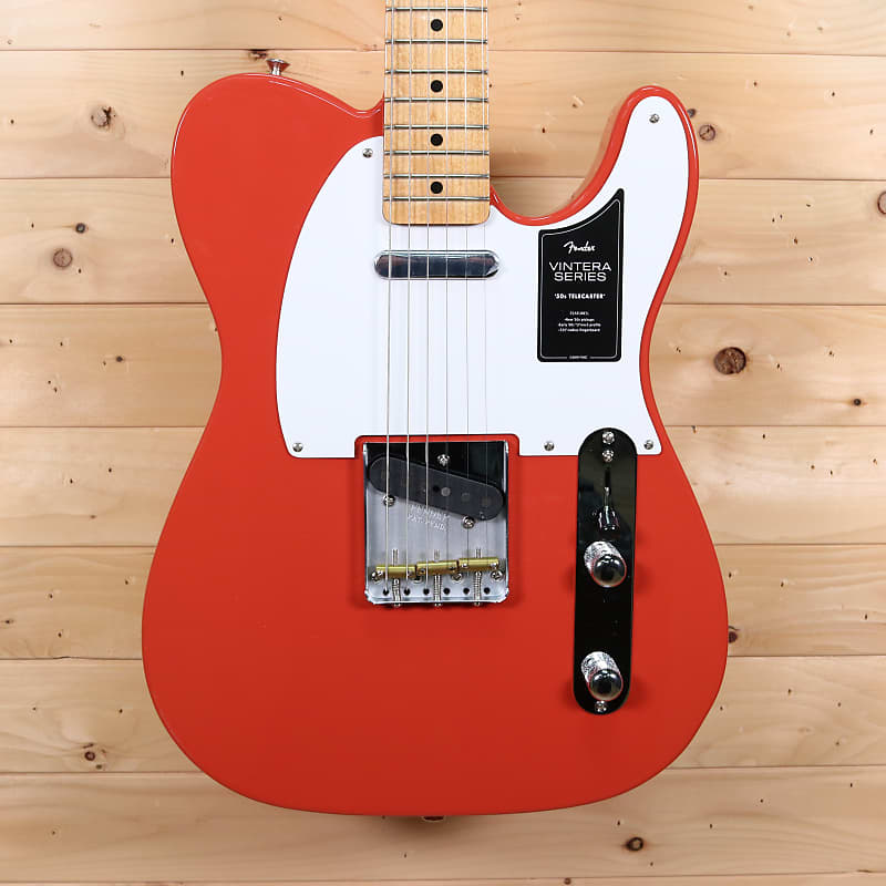 Fender Vintera '50s Telecaster - Maple Fingerboard, Fiesta Red