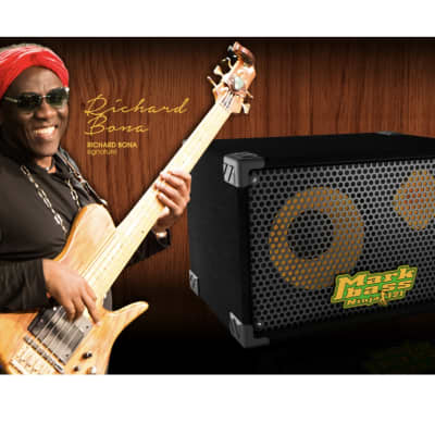 Markbass Traveler 121 Ninja Richard Bona Signature 800-Watt 1x12" Bass Speaker Cabinet 2010s - Black image 7