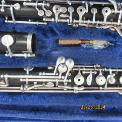 Platz brand wood  Oboe with case and reed. Made In USA image 6