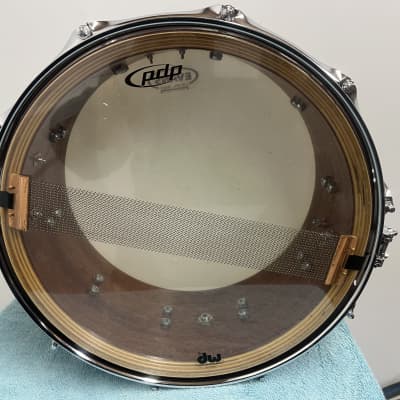 PDP Bubinga Maple 20 ply snare drum - Gloss Lacquer image 7