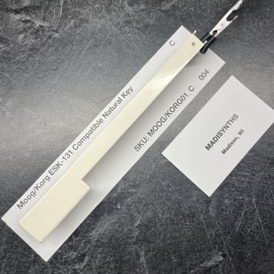 ORIGINAL Moog/Korg/Univox Replacement C Key (for Matsushita ESK-131 Keybeds) for Moog MG-1, Prodigy, Rogue, Opus 3, Korg Minikorg 700, Minikorg 700S, MS-10, MS-20, VC-10, Poly Ensemble P, Univox K1/K2, and more