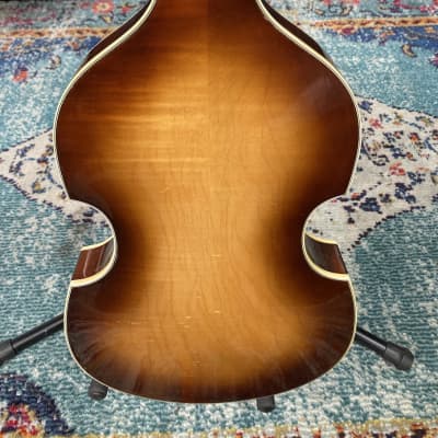Hofner Tom Hamilton's Aerosmith, Vintage, 500/1 Violin Electric Bass Guitar (#62) 1960s - Sunburst image 20