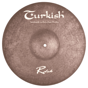 Turkish Cymbals 16" Raw Dark Series Raw Dark Crash RDRK-C16