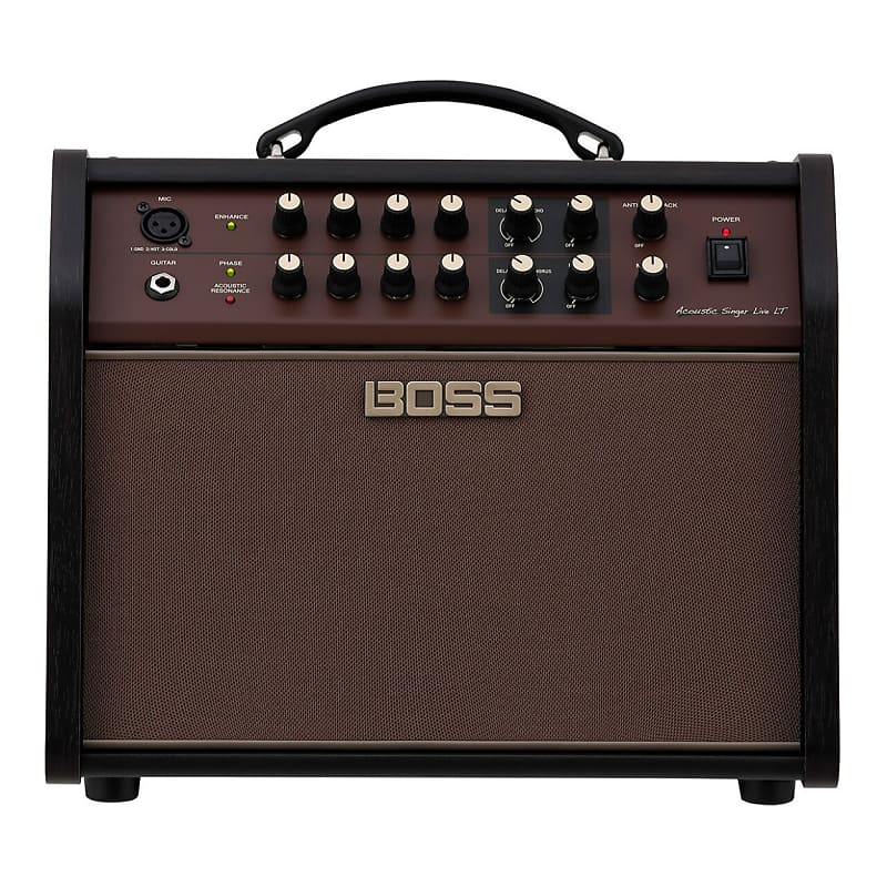 BOSS Acoustic Singer Live LT 60-Watt Bi-Amp Design Acoustic Guitar Amplifier with Analog Input Electronics and 3-Band EQ image 1