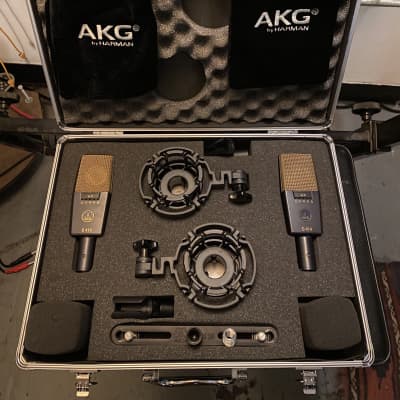 AKG C414 XLII/ST Stereo Matched Pair | Reverb