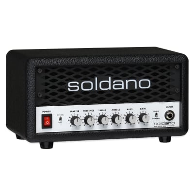 Soldano SLO Mini 30-Watt Solid-State Guitar Amp Head 2022 - Present - Black image 2