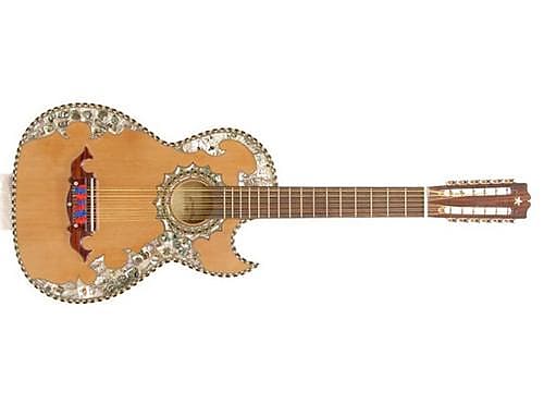 Paracho Elite Alvarado Bajo Sexto Guitar (Used/Mint) image 1