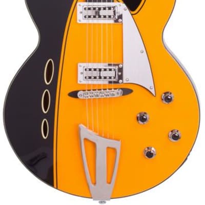 Backlund Rockerbox II Semi-Hollow Maple Body Mahogany Neck Soft C Shape 6-String Electric Guitar image 4