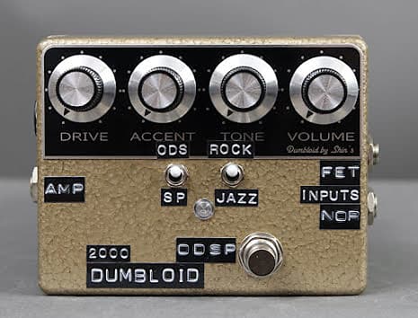 最安挑戦！ 限定DUMBLOID 2000 ODSP Limited GOLD Hammer エフェクター