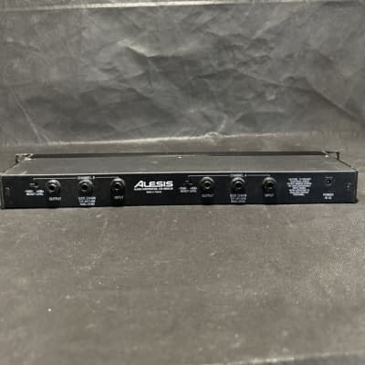 Alesis 3630 Dual-Channel Compressor / Limiter with Gate 1990s - Black image 3