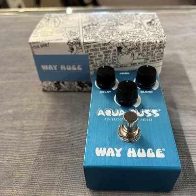 Reverb.com listing, price, conditions, and images for way-huge-smalls-aqua-puss-analog-delay-mkiii