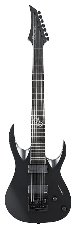 Solar Guitar A1.7AC – CARBON BLACK MATTE image 1