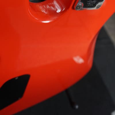 Charvel 2B Late 80s - Ferrari Red PJ Bass Guitar w/ Case image 20