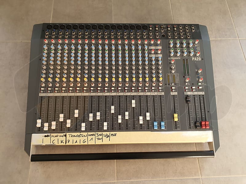 Allen & Heath PA20 analog mixer 20 channels | Reverb