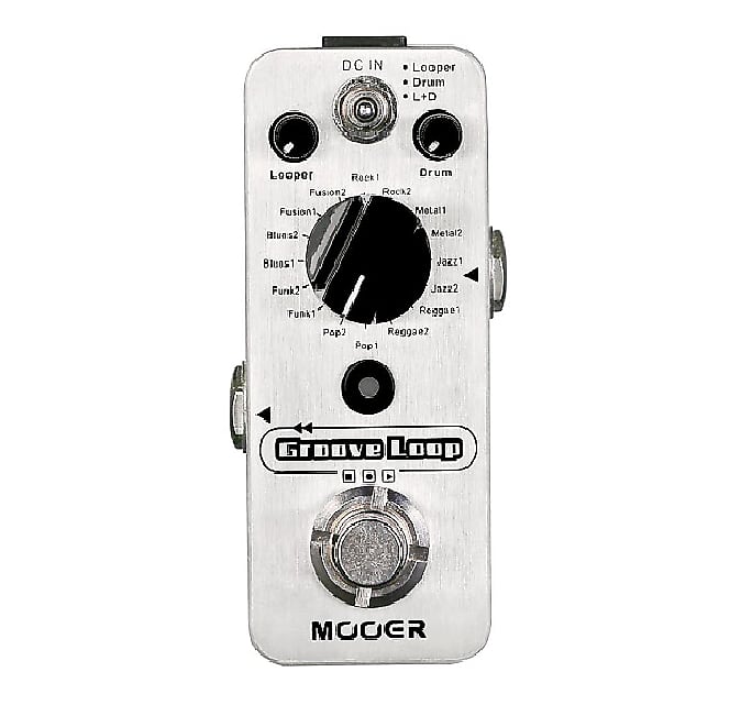 Mooer Groove Loop a Looper and Drummer Guitar Effect Pedal image 1