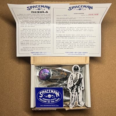 :OPEN BOX SALE: Spaceman Nebula Fuzz/Octave Blender :Limited Silver Edition #74/133: image 5