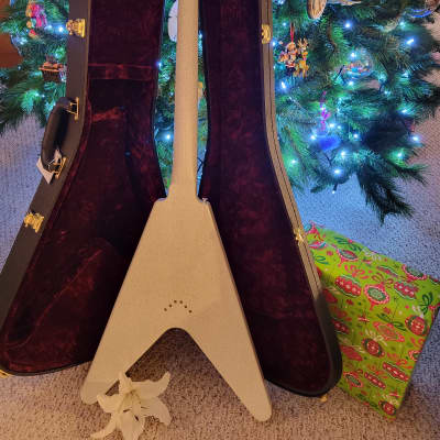 Gibson '58 Flying V 2021 Cookies and Cream 1 of 1 image 3