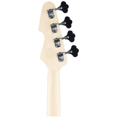 Schecter Banshee Bass Guitar, Carbon Grey image 8