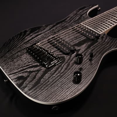 Ibanez RG5328LDK RG Prestige 8str Electric Guitar w/Case - Lightning Through A Dark 090 image 1