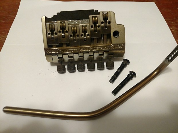 Kahler Fulcrum Tremolo 80 s Worn Gold