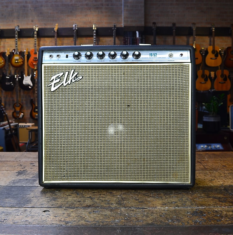Elk FS-52 Solid State Combo 1960's | Reverb