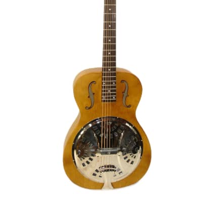 Epiphone Dobro Hound Dog Round Neck Resonator Guitar Vintage Brown imagen 1