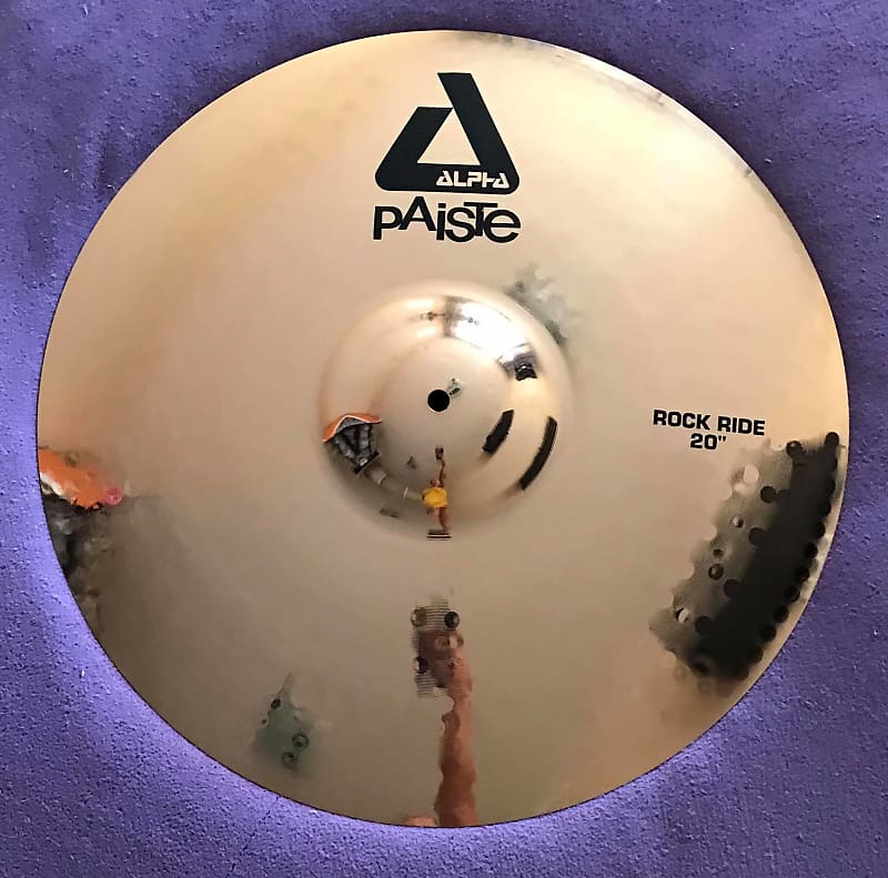 Paiste Alpha Brilliant Finish Rock Ride 20