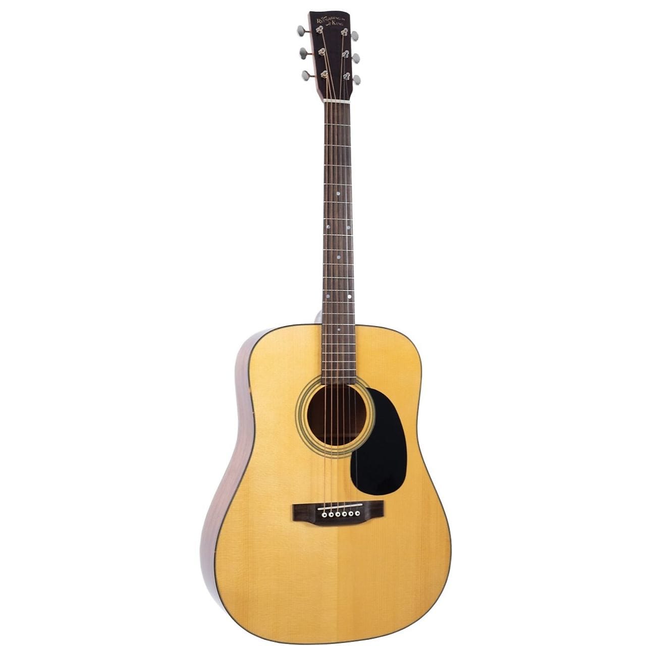 Recording King RD-318 Deluxe Dreadnought Natural | Reverb