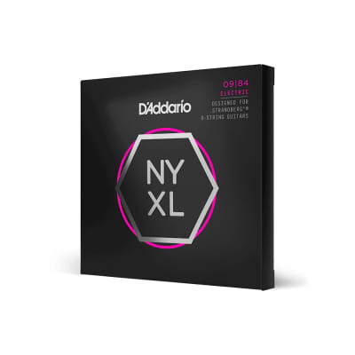 D'Addario NYXL 09564 SB Nickel Wound, Strandberg 7-String, Super 