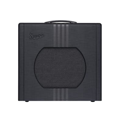 Supro Delta King 12 w/ Reverb Black & Black 1x12in 15 Watts image 1