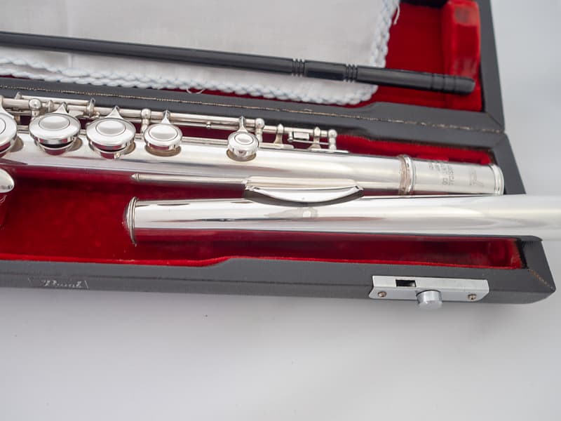 Pearl PF501 Flute Silver-plated with Split-E *Serviced *Ready to