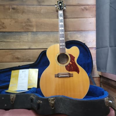 2010 Gibson J-185EC Jumbo Acoustic/Electric (Pre-Owned) - Antique Natural w/ Hard Case image 22