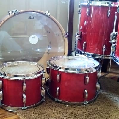 PEARL Session Studio Classic SHELL PACK Sequoia Red Lacquer image 5