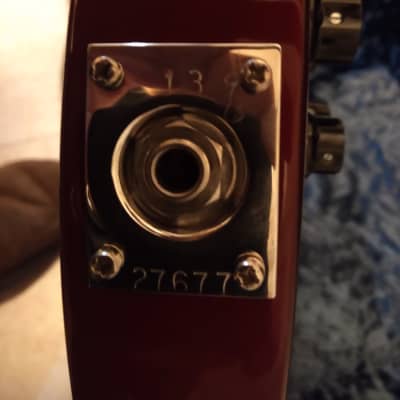 Rickenbacker  330  2013-2014 - Fireglo Red Left Handed image 5
