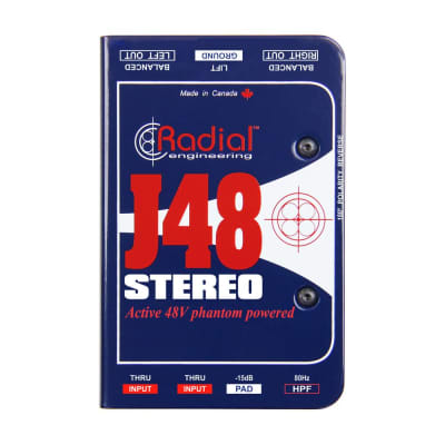 Radial J48 Stereo - Active Direct Box image 1