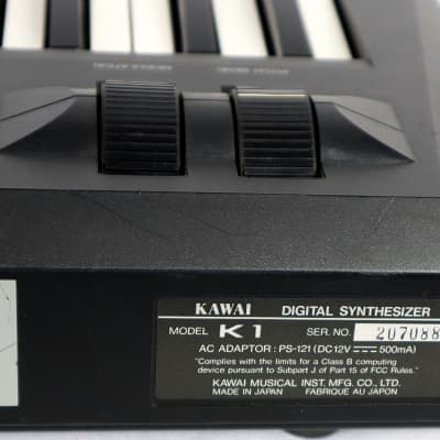 Kawai Japan K1 Electronic Keyboard Synthesizer Synth *Needs Presets Installed* image 8