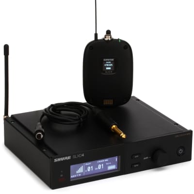 Shure SLXD14 Wireless Guitar System - H55 Band | Reverb