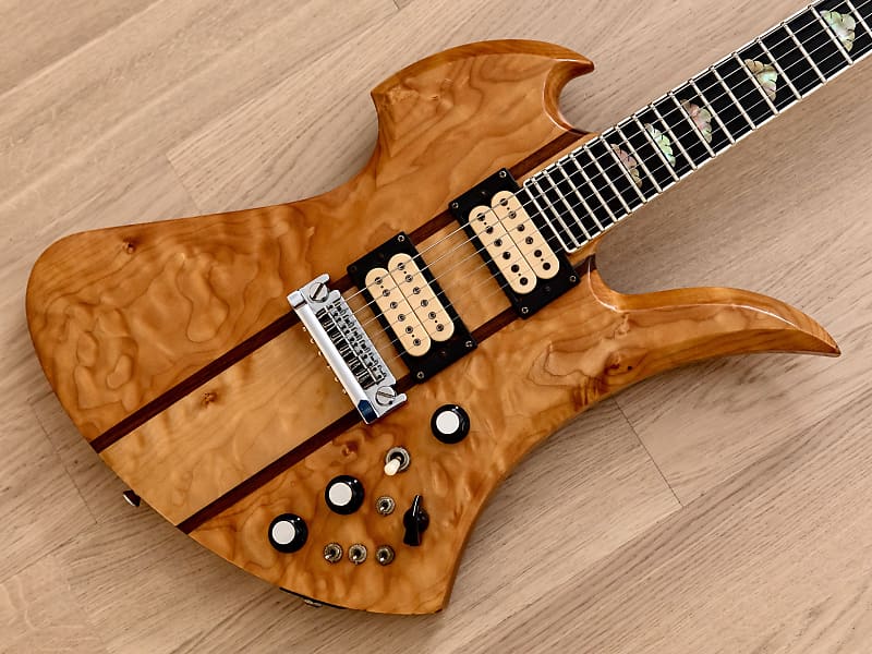 1995 BC Rich Mockingbird Supreme Neck Through Quilted Maple USA