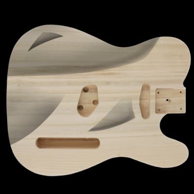 MJT Vintage Aged Nitro Telecaster Guitar Body VTT - Sonic