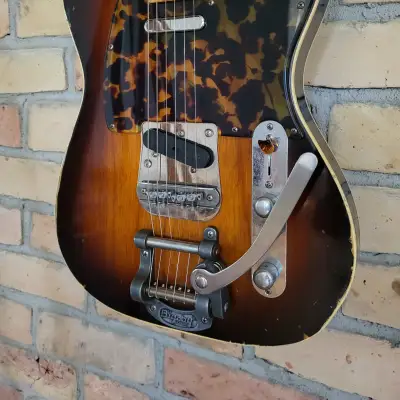 Haar Custom Trad T Telecaster Bigsby Reliced Tobaco Burst image 21