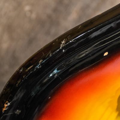Univox Hi-Flier Moserite Copy Phase II 3-Tone Sunburst Early