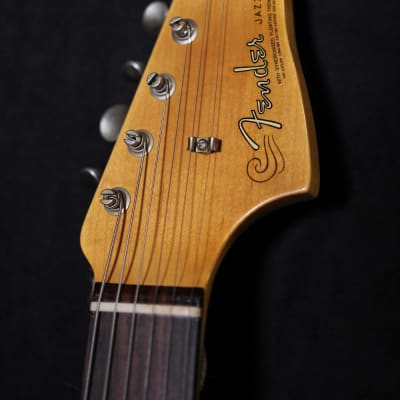 Fender Custo Shop 62 Jazzmaster Journeyman, 2024 - Relic Super Faded Aged Sonic Blue image 3